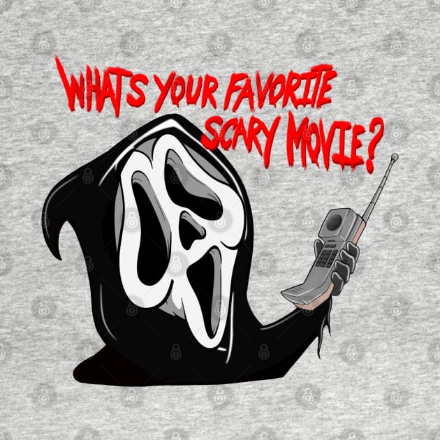 Ghostface what’s your favorite scary movie? by JackDraws88